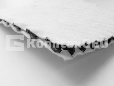 Дренажный геомат с покрытием из геотекстиля с двух сторон